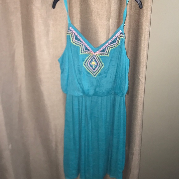 Maurices Teal Spring/Summer Dress - Picture 1 of 1